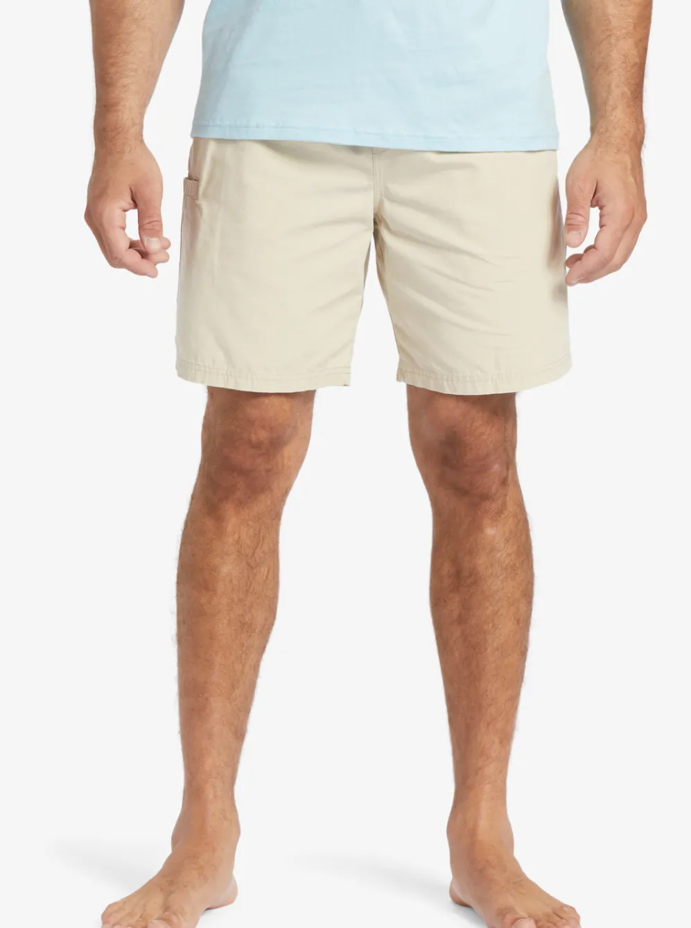 Quiksilver Shorts|Waterman Last Light Elastic Waist 19" Shorts Brown Rice