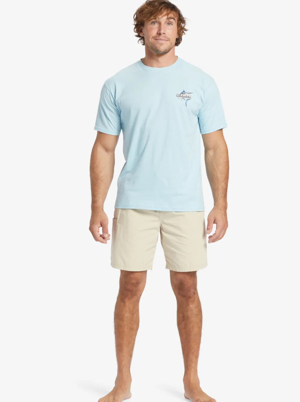 Quiksilver Shorts|Waterman Last Light Elastic Waist 19" Shorts Brown Rice