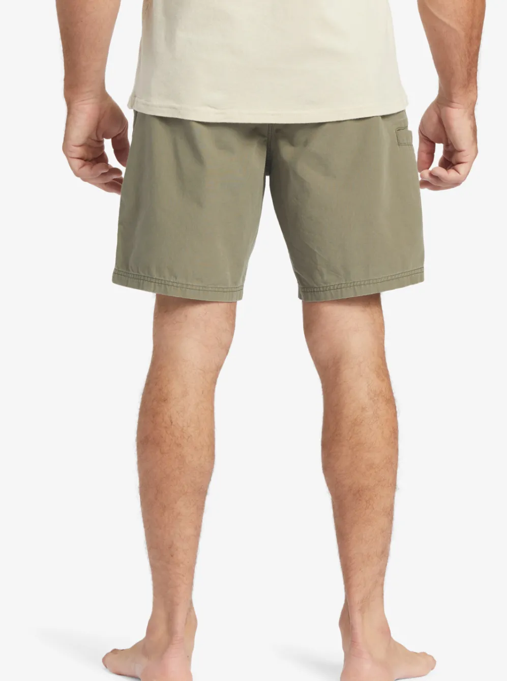 Quiksilver Shorts|Waterman Last Light Elastic Waist 19" Shorts Dusty Olive