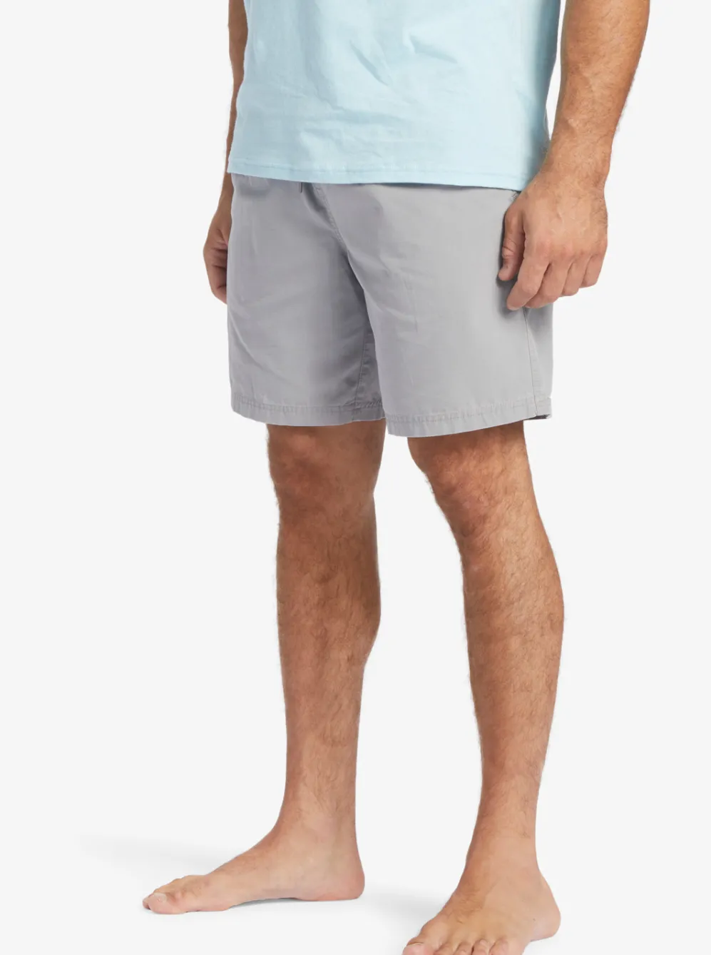 Quiksilver Shorts|Waterman Last Light Elastic Waist 19" Shorts Sharkskin