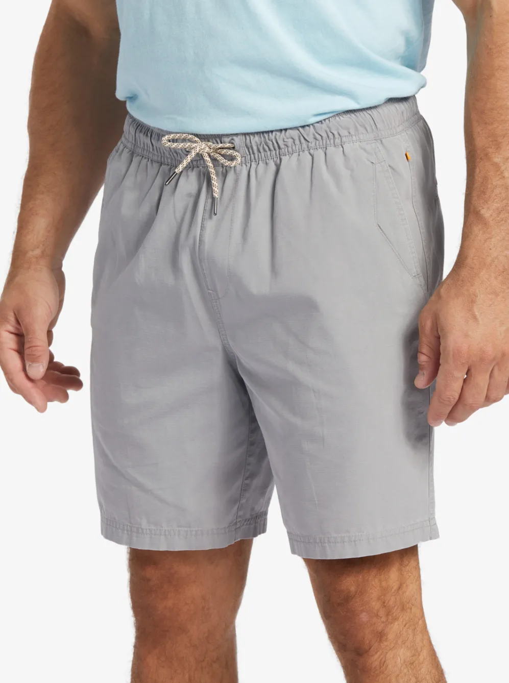 Quiksilver Shorts|Waterman Last Light Elastic Waist 19" Shorts Sharkskin
