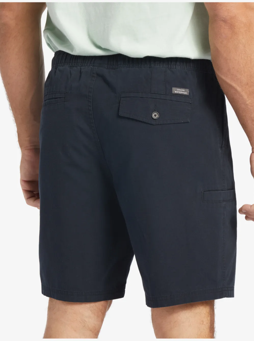 Quiksilver Shorts|Waterman Last Light Elastic Waist 19" Shorts Black