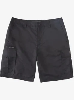 Quiksilver Shorts|Waterman Maldive Atoll Cargo 20" Shorts Black