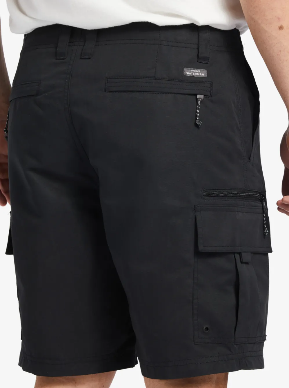 Quiksilver Shorts|Waterman Maldive Atoll Cargo 20" Shorts Black