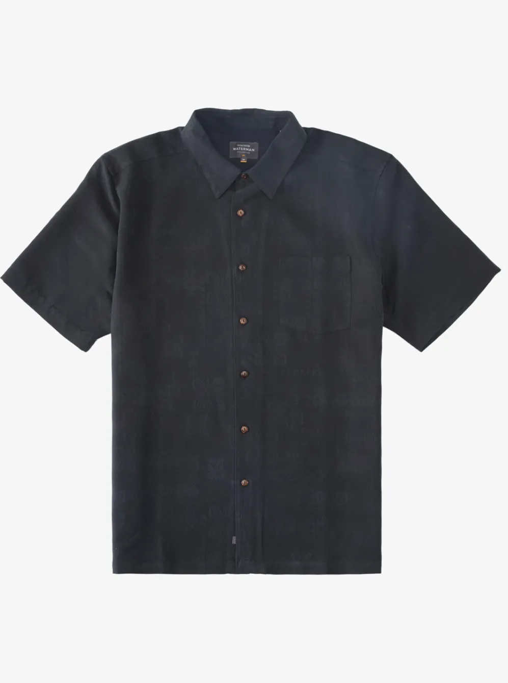 Quiksilver Shirts & Polos|Waterman Manele Bay Short Sleeve Shirt Black