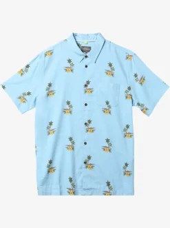 Quiksilver Shirts & Polos|Waterman Micronesia Woven Shirt Micronesia Dusk Blue