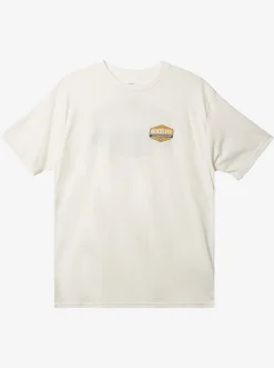 Quiksilver Tees|Waterman Morning Session T-Shirt Snow White