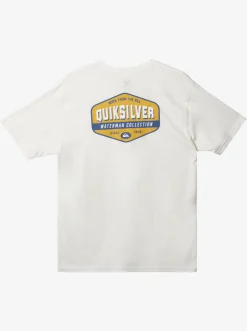 Quiksilver Tees|Waterman Morning Session T-Shirt Snow White
