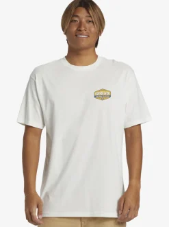 Quiksilver Tees|Waterman Morning Session T-Shirt Snow White