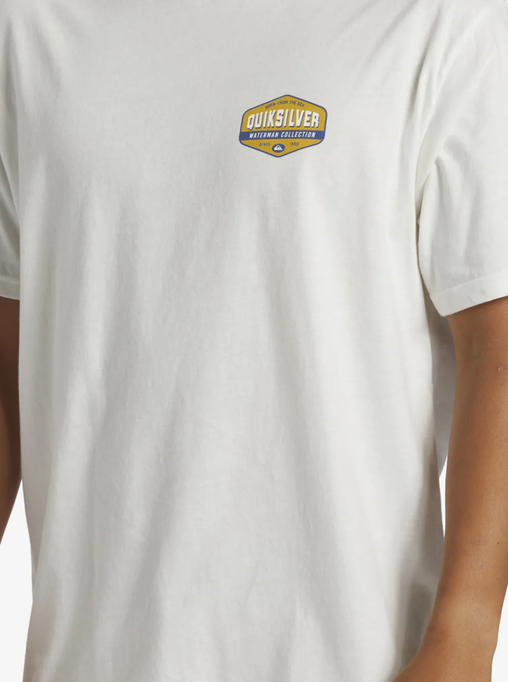 Quiksilver Tees|Waterman Morning Session T-Shirt Snow White