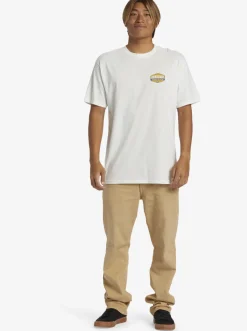 Quiksilver Tees|Waterman Morning Session T-Shirt Snow White