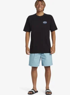 Quiksilver Tees|Waterman Morning Session T-Shirt Black