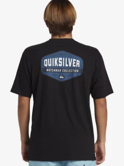 Quiksilver Tees|Waterman Morning Session T-Shirt Black