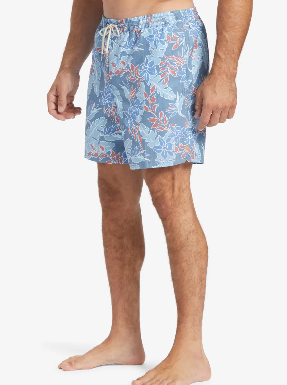 Quiksilver Elastic Waist|Waterman Perfect Feel 17" Volleys Ensign Blue Perfect Feel V