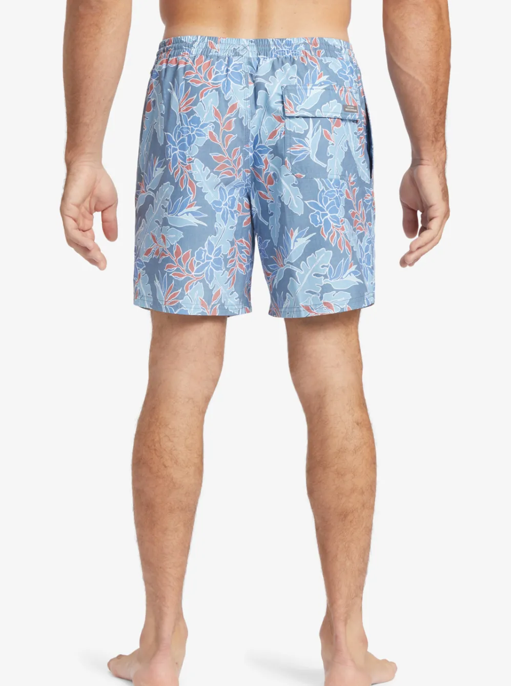 Quiksilver Elastic Waist|Waterman Perfect Feel 17" Volleys Ensign Blue Perfect Feel V