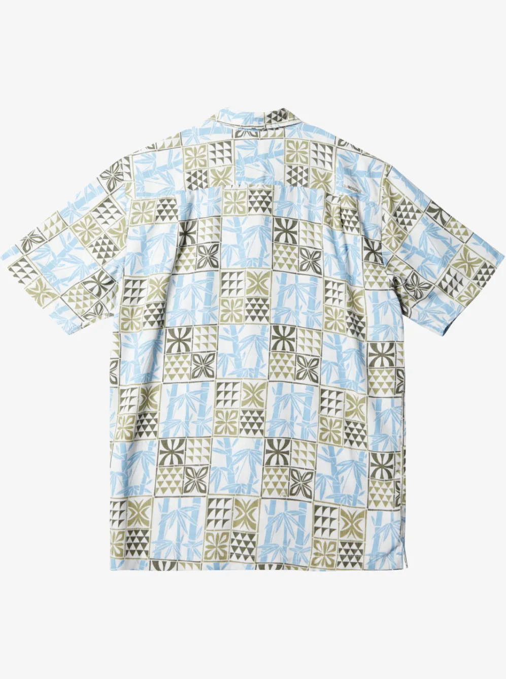Quiksilver Shirts & Polos|Waterman Plaid Flight Short Sleeve Shirt Tea Checked Flight