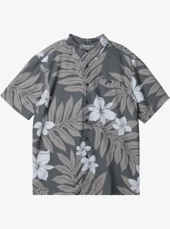 Quiksilver Shirts & Polos|Waterman Shonan Short Sleeve Shirt Dark Slate