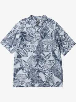 Quiksilver Shirts & Polos|Waterman Siesta Short Sleeve Shirt Major Blue