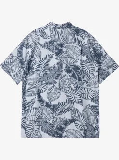 Quiksilver Shirts & Polos|Waterman Siesta Short Sleeve Shirt Major Blue