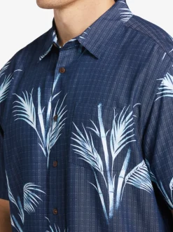 Quiksilver Shirts & Polos|Waterman Skipped Out Woven Shirt Estate Blue Skippe Out