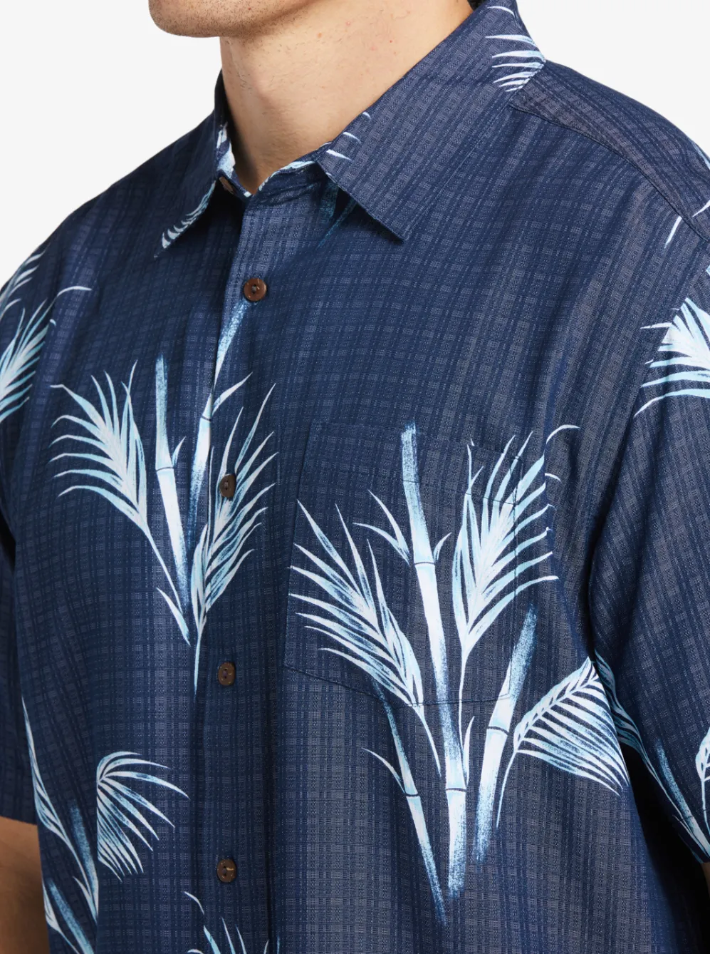 Quiksilver Shirts & Polos|Waterman Skipped Out Woven Shirt Estate Blue Skippe Out