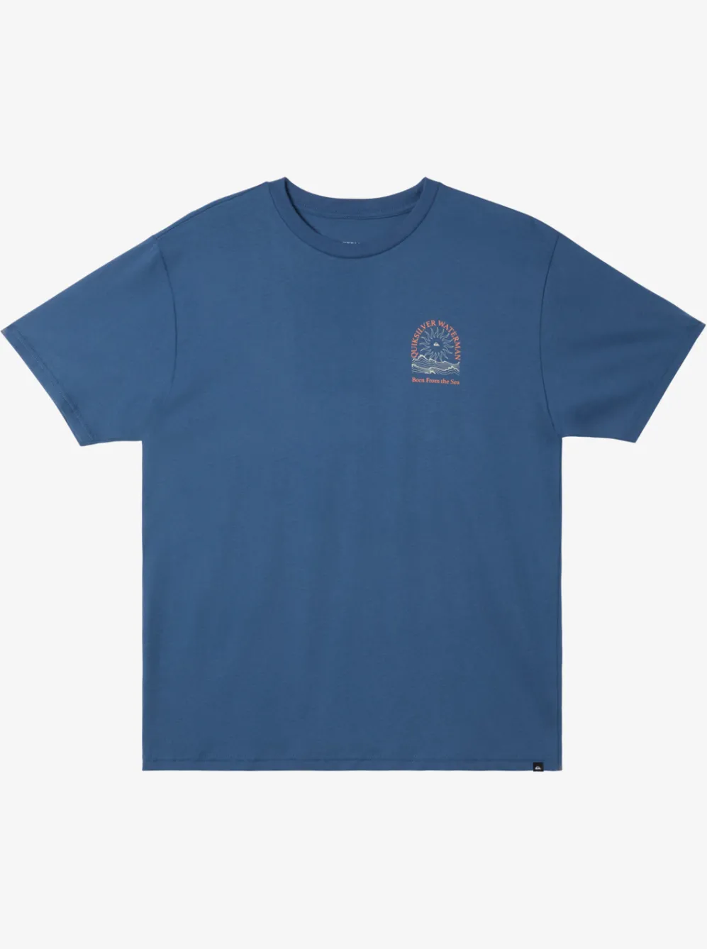 Quiksilver Tees|Waterman Summer Solstice Qt-Shirt Ensign Blue