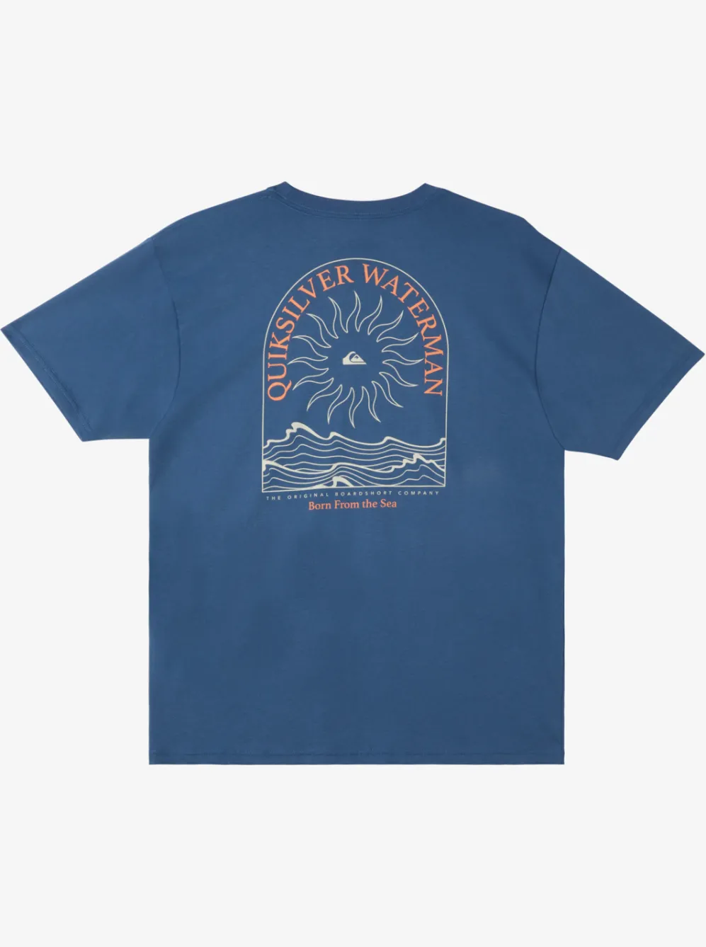 Quiksilver Tees|Waterman Summer Solstice Qt-Shirt Ensign Blue