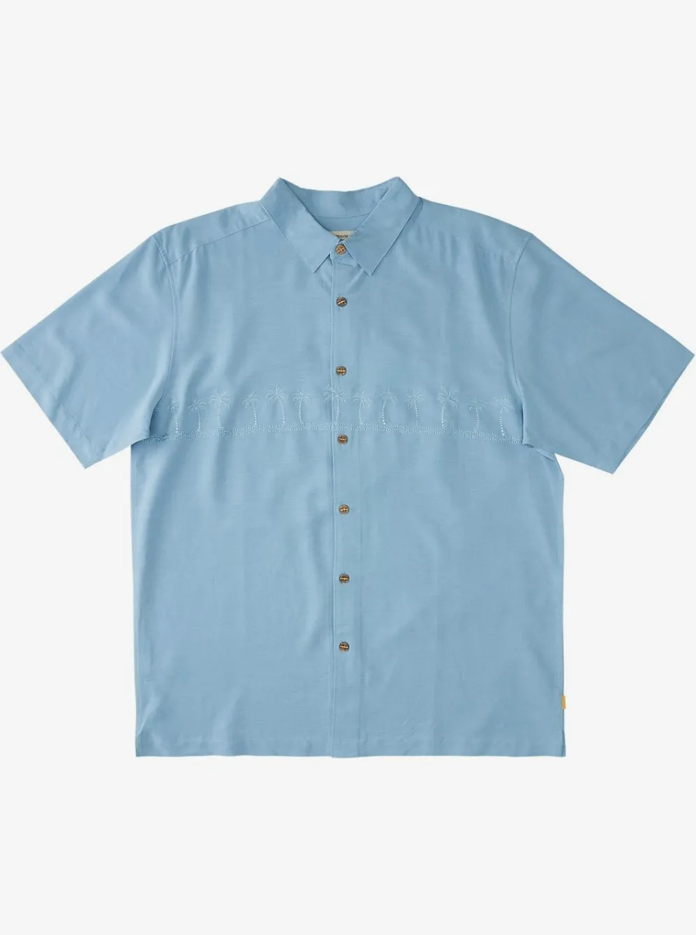 Quiksilver Shirts & Polos|Waterman Tahiti Palms Premium Anti-Wrinkle Shirt Dusk Blue