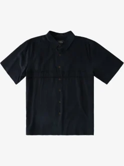 Quiksilver Shirts & Polos|Waterman Tahiti Palms Premium Anti-Wrinkle Shirt Black