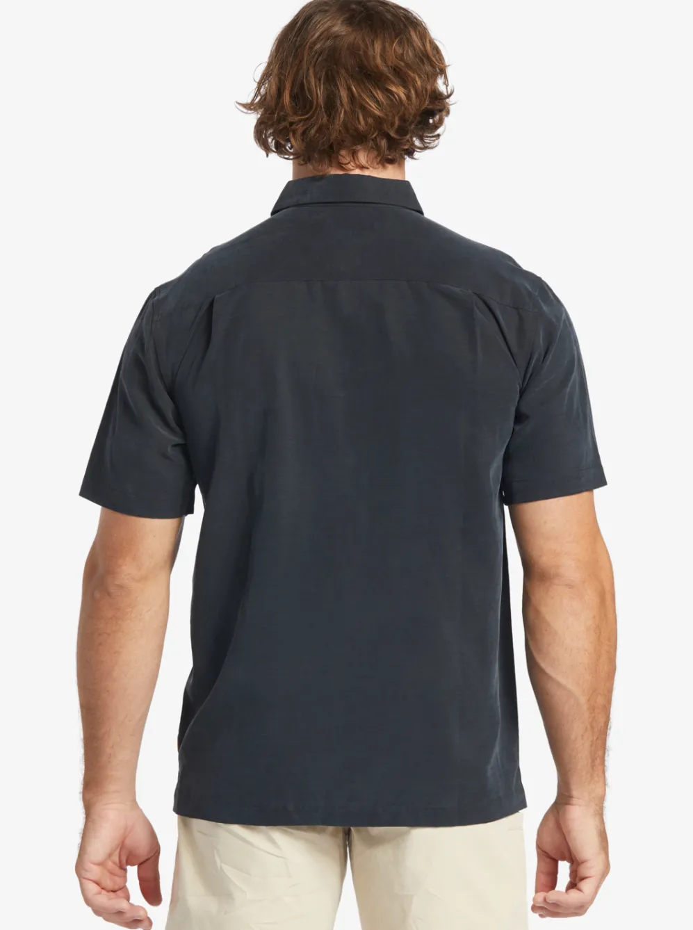 Quiksilver Shirts & Polos|Waterman Tahiti Palms Premium Anti-Wrinkle Shirt Black