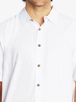 Quiksilver Shirts & Polos|Waterman Tahiti Palms Premium Anti-Wrinkle Shirt White