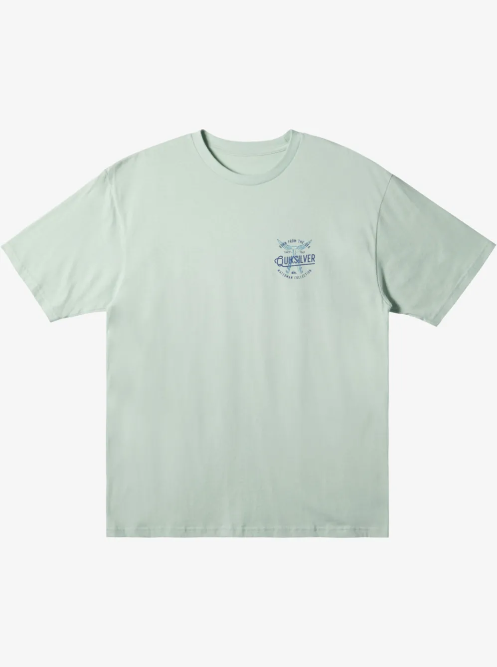 Quiksilver Tees|Waterman Tails Up T-Shirt Subtle Green