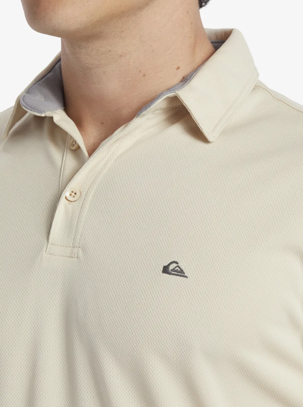 Quiksilver Shirts & Polos|Waterman Water Short Sleeve Polo Shirt Brown Rice