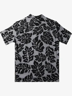 Quiksilver Shirts & Polos|Waterman Waterfall Rain Short Sleeve Shirt Black Waterfall Rain