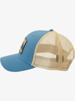 Quiksilver Hats|Weekend Rights Trucker Hat Aegean Blue