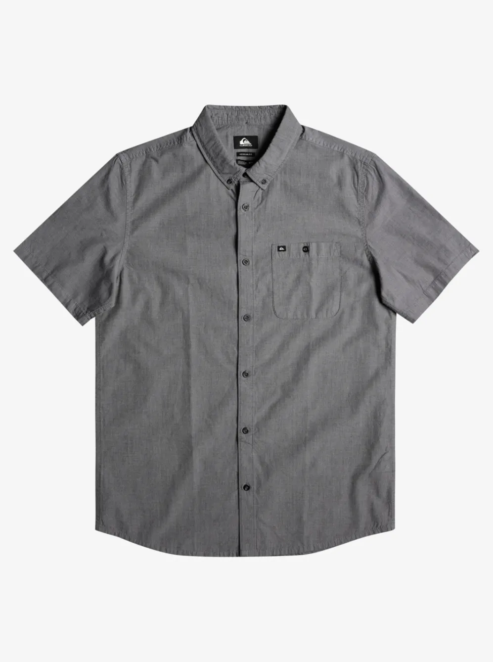 Quiksilver Shirts & Polos|Winfall Short Sleeve Shirt Black