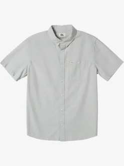 Quiksilver Shirts & Polos|Winfall Short Sleeve Shirt Sleet