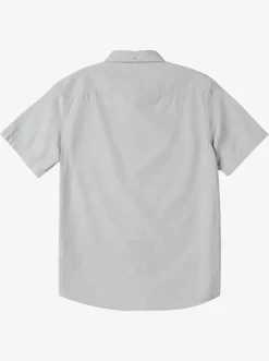 Quiksilver Shirts & Polos|Winfall Short Sleeve Shirt Sleet