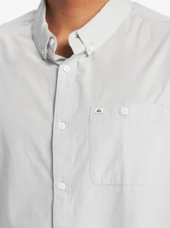 Quiksilver Shirts & Polos|Winfall Short Sleeve Shirt Sleet