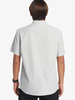 Quiksilver Shirts & Polos|Winfall Short Sleeve Shirt Sleet