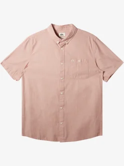 Quiksilver Shirts & Polos|Winfall Short Sleeve Shirt Baked Clay